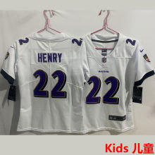HENRY #22 Baltimore Ravens Kids NFL Jersey 乌鸦