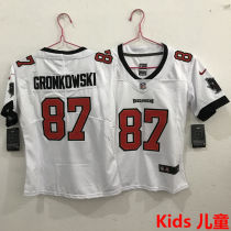 GRONKOWSKI #87 Tampa Bay Buccaneers Kids NFL Jersey 海盗队