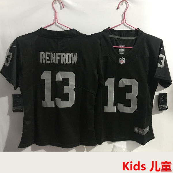 RENFROW #13 Las Vegas Raiders Kids NFL Jersey 突袭者