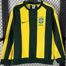 2026 Brazil Yellow And Green Training Sweater