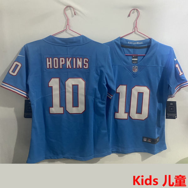 HOPKINS #10 Tennessee Titans Kids NFL Jersey 泰坦