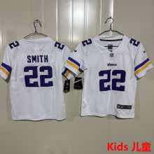 SMITH #22 Minnesota Vikings Kids NFL Jersey 维京人