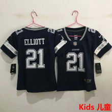 ELLIOTT #21 Dallas Cowboys Kids NFL Jersey 牛仔