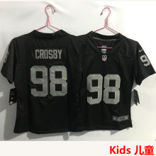 CROSBY #98 Las Vegas Raiders Kids NFL Jersey 突袭者