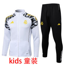 2026/27 RM White Kids Jacket Tracksuit