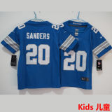 SANDERS #20 Detroit Lions Kids NFL Jersey 雄狮