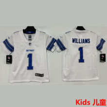 WILLIAMS #1 Detroit Lions Kids NFL Jersey 雄狮