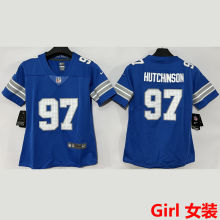 HUTCHINSON #97 Detroit Lions Girl NFL Jersey 雄狮
