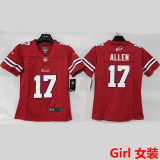 ALLEN #17 Buffalo Bills Girl NFL Jersey 布法罗比尔