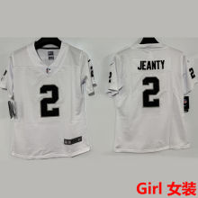 JEANTY #2 Las Vegas Raiders Girl NFL Jersey 突袭者