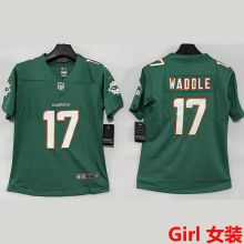 WADDLE#17 Miami Dolphins Girl NFL Jersey 海豚