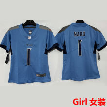 WARD #1 Tennessee Titans Girl NFL Jersey 泰坦