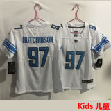 HUTCHINSON #97 Detroit Lions Kids NFL Jersey 雄狮