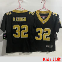 MATHIEU #32 New Orleans Saints Kids NFL Jersey 圣徒