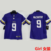 McCARTHY #9 Minnesota Vikings Girl NFL Jersey 维京人
