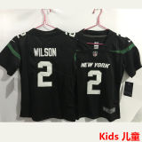 WILSON  #2 New York Jets Kids NFL Jersey 喷气机