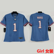 WARD #1 Tennessee Titans Girl NFL Jersey 泰坦