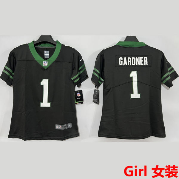 GARDNER #1 New York Jets Girl NFL Jersey 喷气机