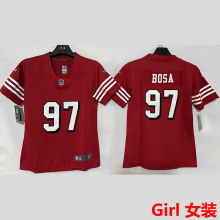 BOSA #97 San Francisco 49ers Girl NFL Jersey 49人