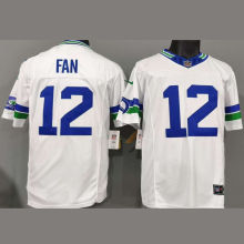 FAN #12 Men's Seattle Seahawks NFL Jersey 海鹰
