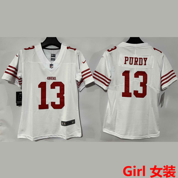 PURDY #13 San Francisco 49ers Girl NFL Jersey 49人