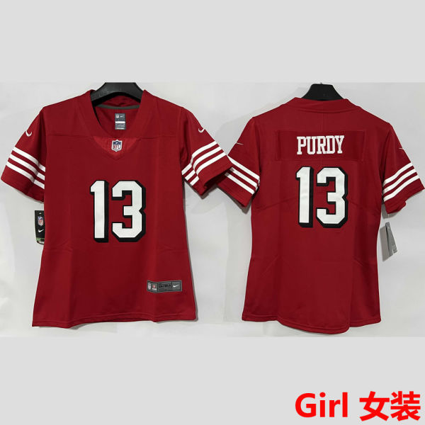 PURDY #13 San Francisco 49ers Girl NFL Jersey 49人