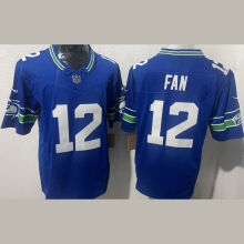FAN #12 Men's Seattle Seahawks NFL Jersey 海鹰