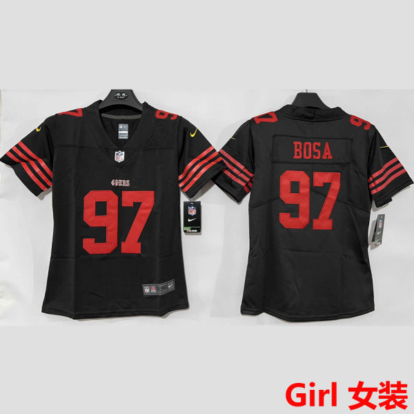 BOSA #97 San Francisco 49ers Girl NFL Jersey 49人