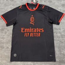 2026/27 AC Milan Third Black Fans Soccer Jersey