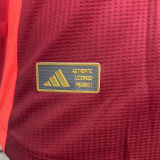 2025/26 M Utd Home Red Long Sleeve Player Version Jersey