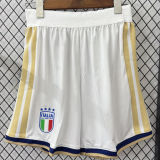 2026/27 Italy White Player Version Shorts Pants 球员版