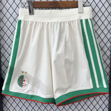 2026/27 Algeria Home White Player Version Shorts Pants 球员版