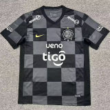 2026/27 Club Olimpia Away Black Fans Soccer Jersey