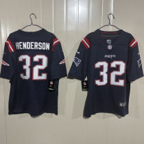 HENDERSON #32 Men's New England Patriots NFL Jersey 爱国者