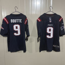 BOUTTE #9 Men's New England Patriots NFL Jersey 爱国者