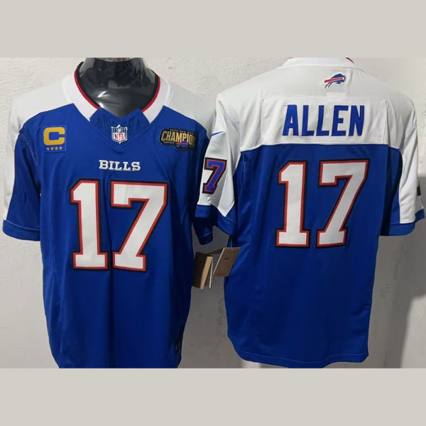 ALLEN #17 Men's Buffalo Bills NFL Jersey 布法罗比尔  (3代）