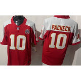 PACHECO #10 Men's Kansas City Chiefs NFL Jersey 酋长  (3代）