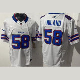 MILAND #58 Men's Buffalo Bills NFL Jersey 布法罗比尔  (3代）