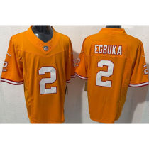 EGBUKA #2 Men's Tampa Bay Buccaneers NFL Jersey 海盗队  (3代）