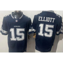 ELLIOTT #15 Men's Dallas Cowboys NFL Jersey 牛仔   (3代）