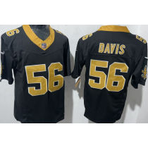 DAVIS #56 Men's New Orleans Saints NFL Jersey 圣徒   (3代）