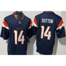 SUTTON #14 Men's Denver Broncos NFL Jersey 野马   (3代）