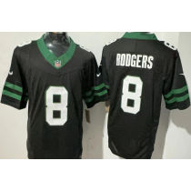 RODGERS #8 Men's New York Jets NFL Jersey 喷气机   (3代）
