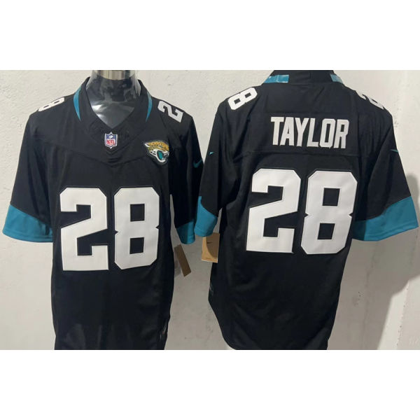 TAYLOR #28 Men's Jacksonville Jaguars NFL Jersey 美洲虎    (3代）