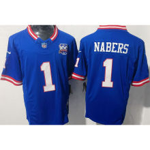 NABERS #1 Men's New York Giants NFL Jersey  巨人   (3代）