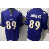 ANDREWS #89 Men's Baltimore Ravens NFL Jersey 乌鸦  (3代）