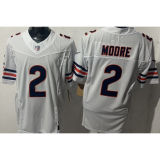MOORE #2 Men's Chicago Bears NFL Jersey 熊队    (3代）