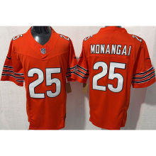 MONANGAI #25 Men's Chicago Bears NFL Jersey 熊队    (3代）