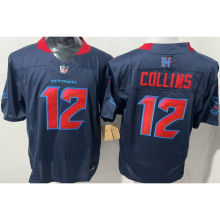 COLLINS #12 Men's Houston Texans NFL Jersey 德州人    (3代）