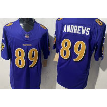 ANDREWS #89 Men's Baltimore Ravens NFL Jersey 乌鸦  (3代）